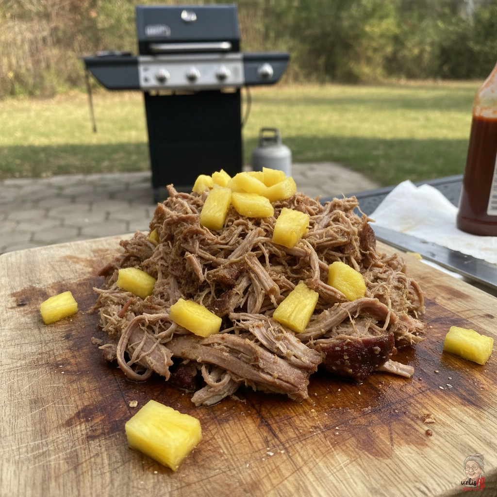 Pineapple Pulled Pork — Gasgrill