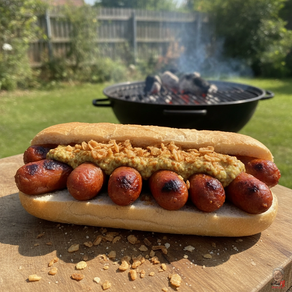 Pitmaster Rostbratwürstl — Kohlegrill