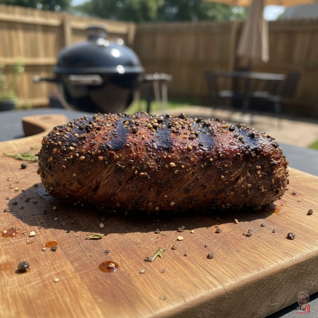 Pitmaster Seitan Steak — Kohlegrill
