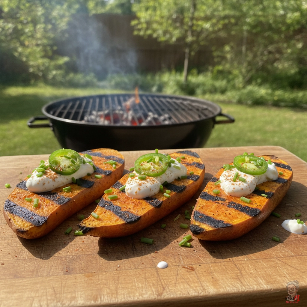 Pitmaster Süßkartoffel — Kohlegrill