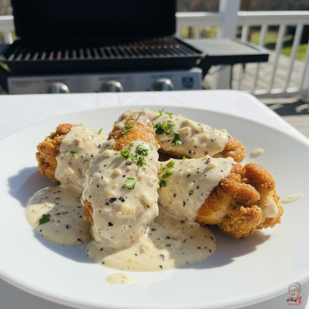 Poivre Wings — Gasgrill