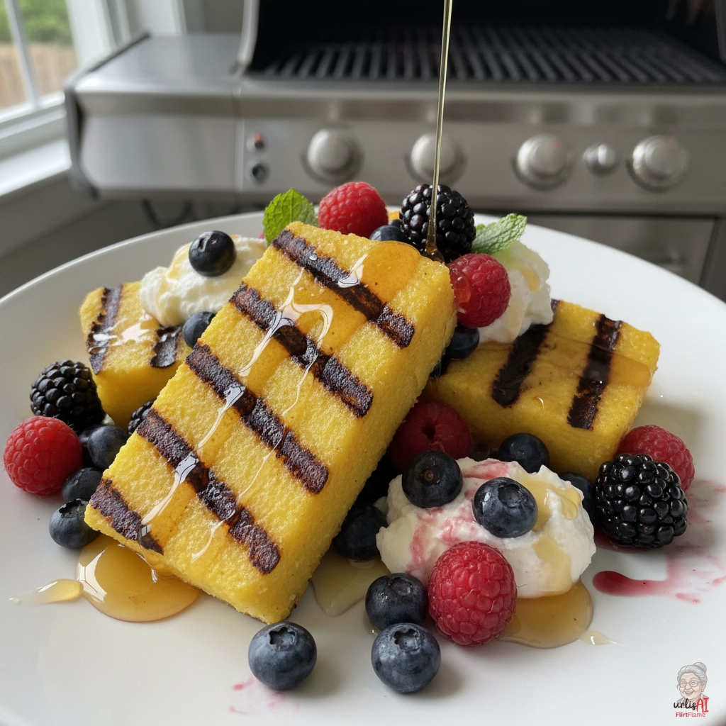 Polenta Frutti Bosco — Gasgrill