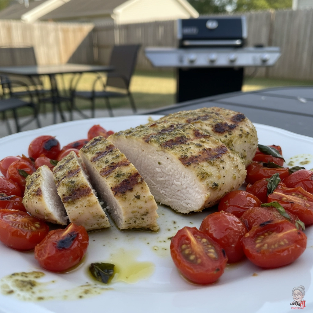Pollo Verde — Gasgrill