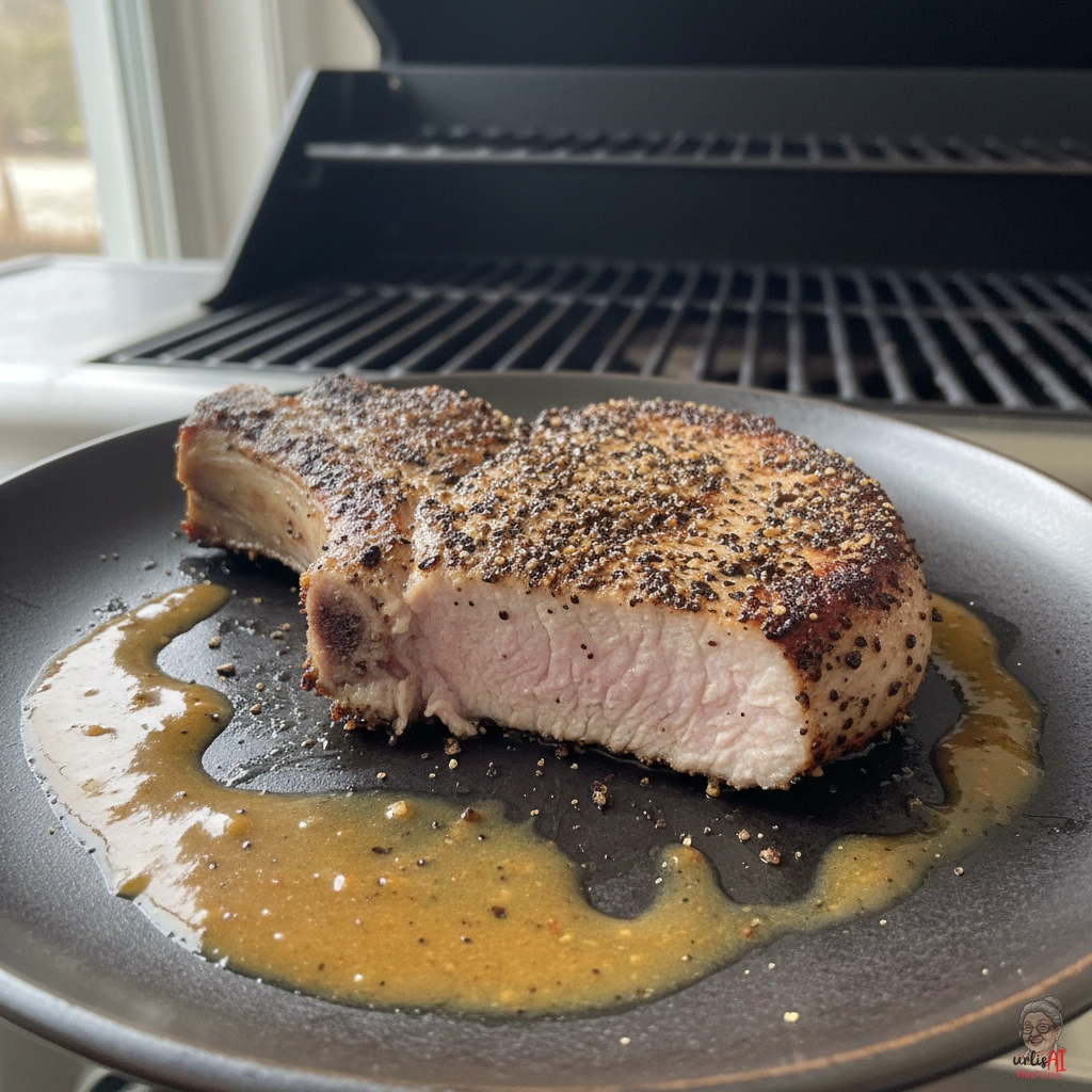 Pork Chop Crusted — Gasgrill