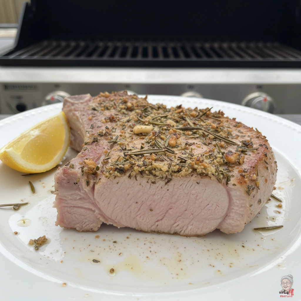 Pork Chop Rosmarin — Gasgrill