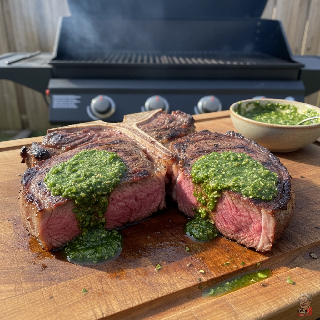 Porterhouse Chimi — Gasgrill