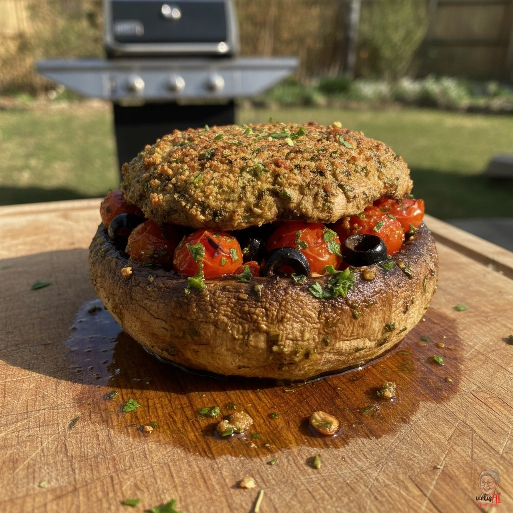 Portobello Mittelmeer — Gasgrill