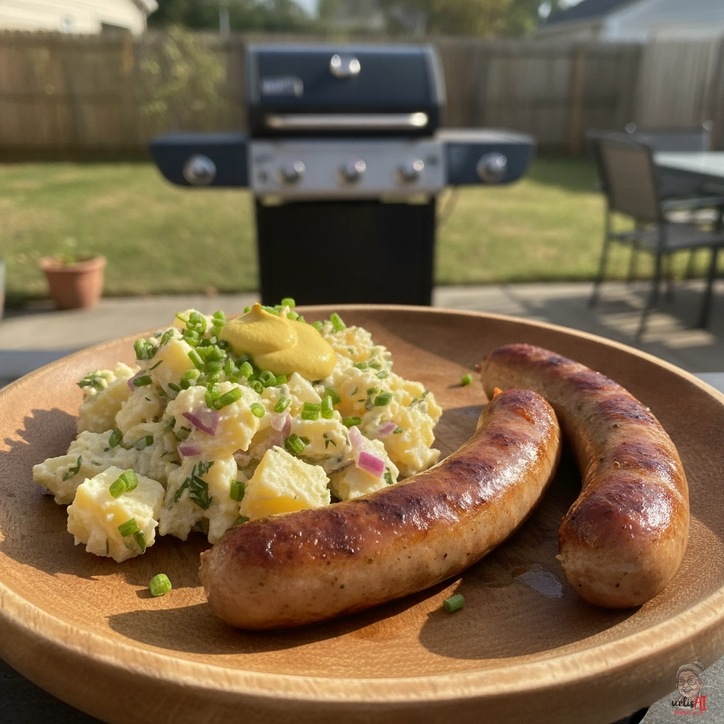 Potato Love Wiener — Gasgrill