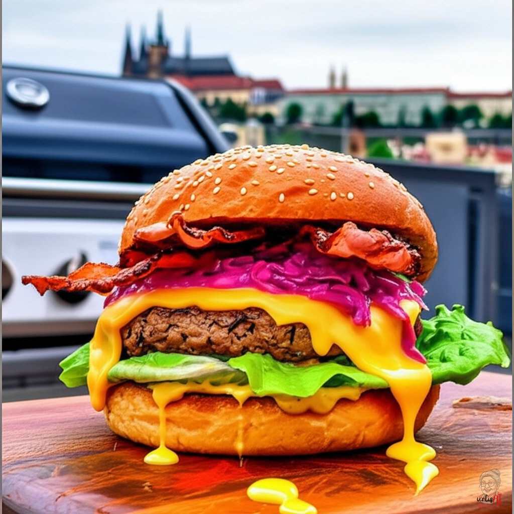 Prag Burger — Gasgrill