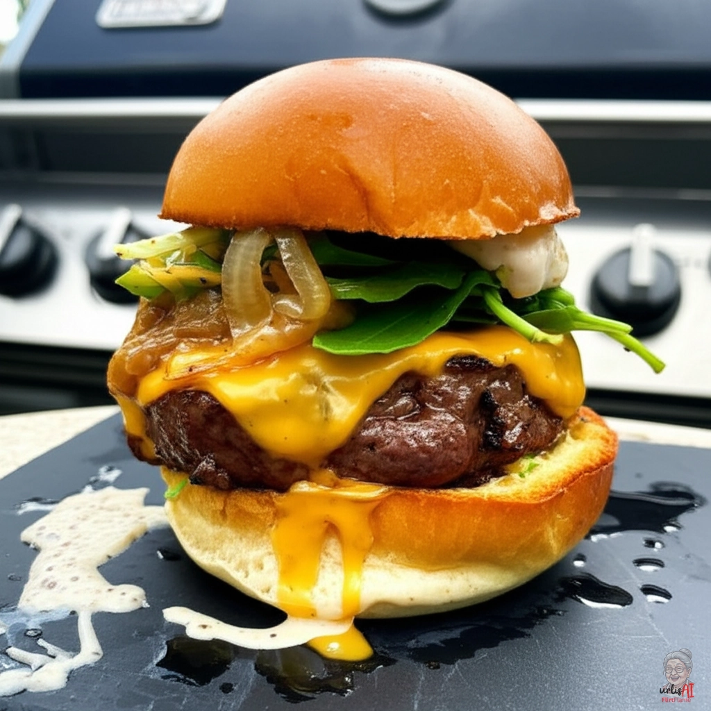Prime Rib Burger — Gasgrill