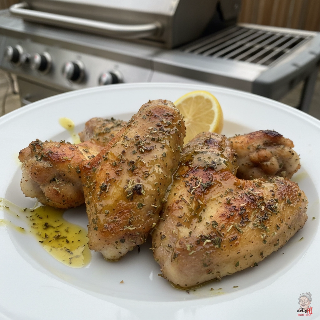 Provençal Wings — Gasgrill