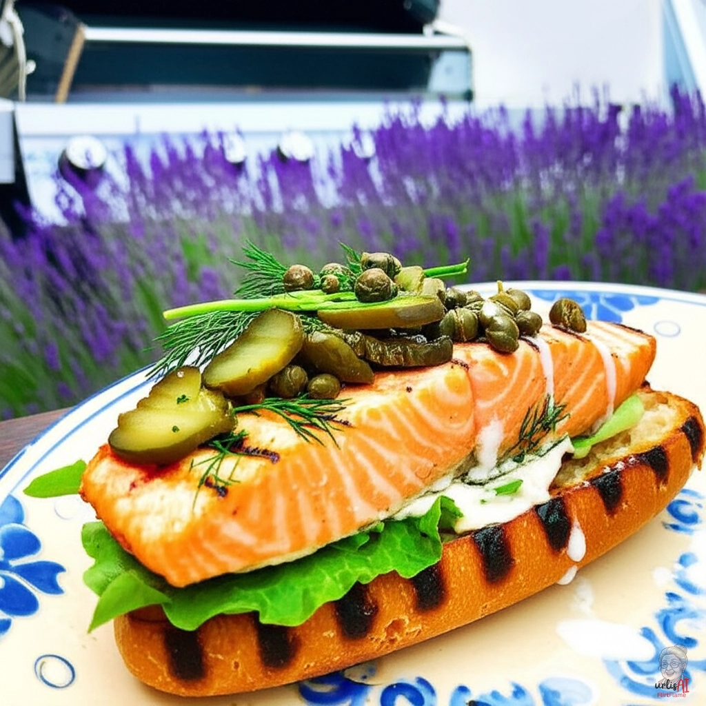 Provençalischer Kaperntraum — Gasgrill