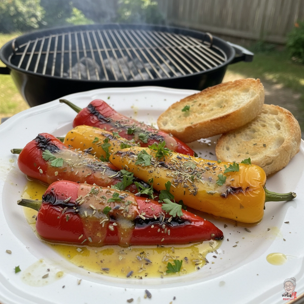 Provence Kräuterpaprika — Kohlegrill
