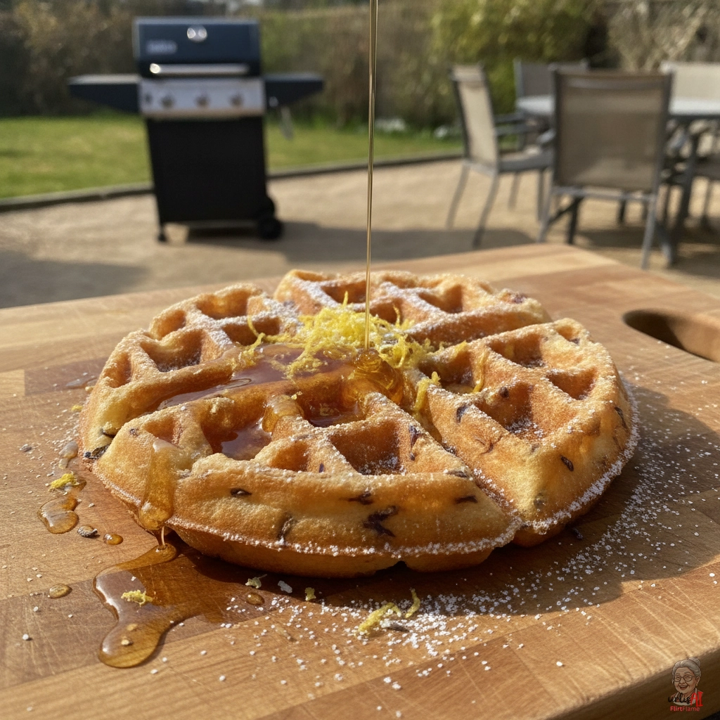 Provence Lavendel Waffel — Gasgrill