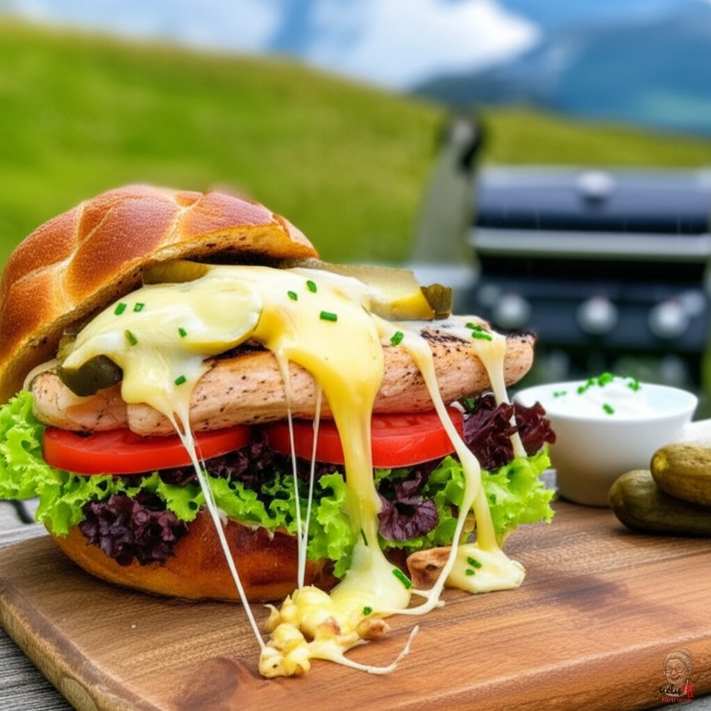 Raclette Grill Burger — Gasgrill