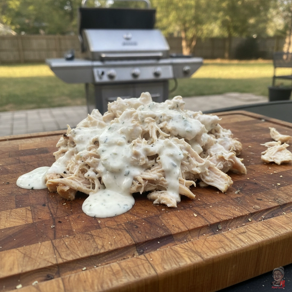 Ranch Pulled Chicken — Gasgrill