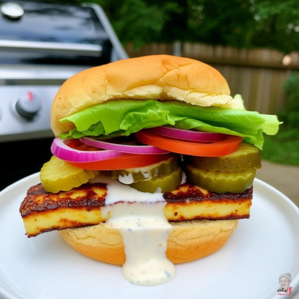 Ranch Veggie Burger — Gasgrill