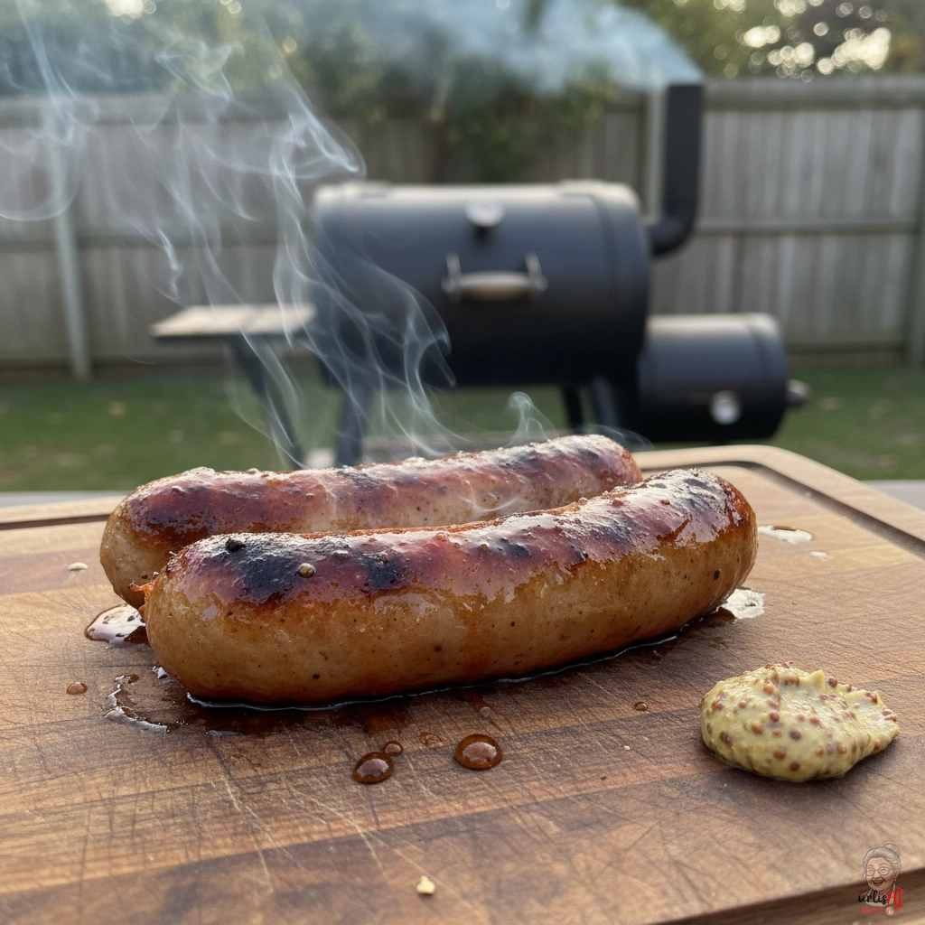 Rauchige Bierwürste — Smoker