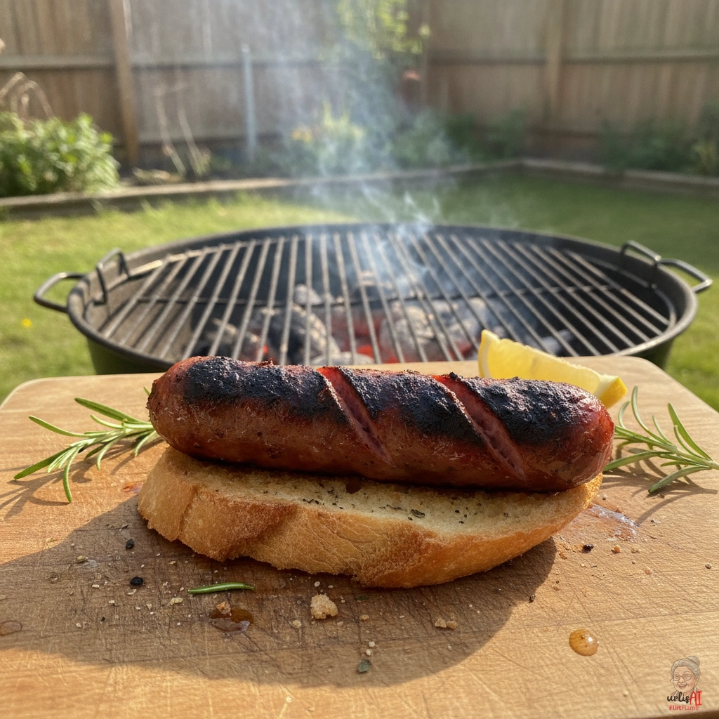Rauchige Salsiccia — Kohlegrill
