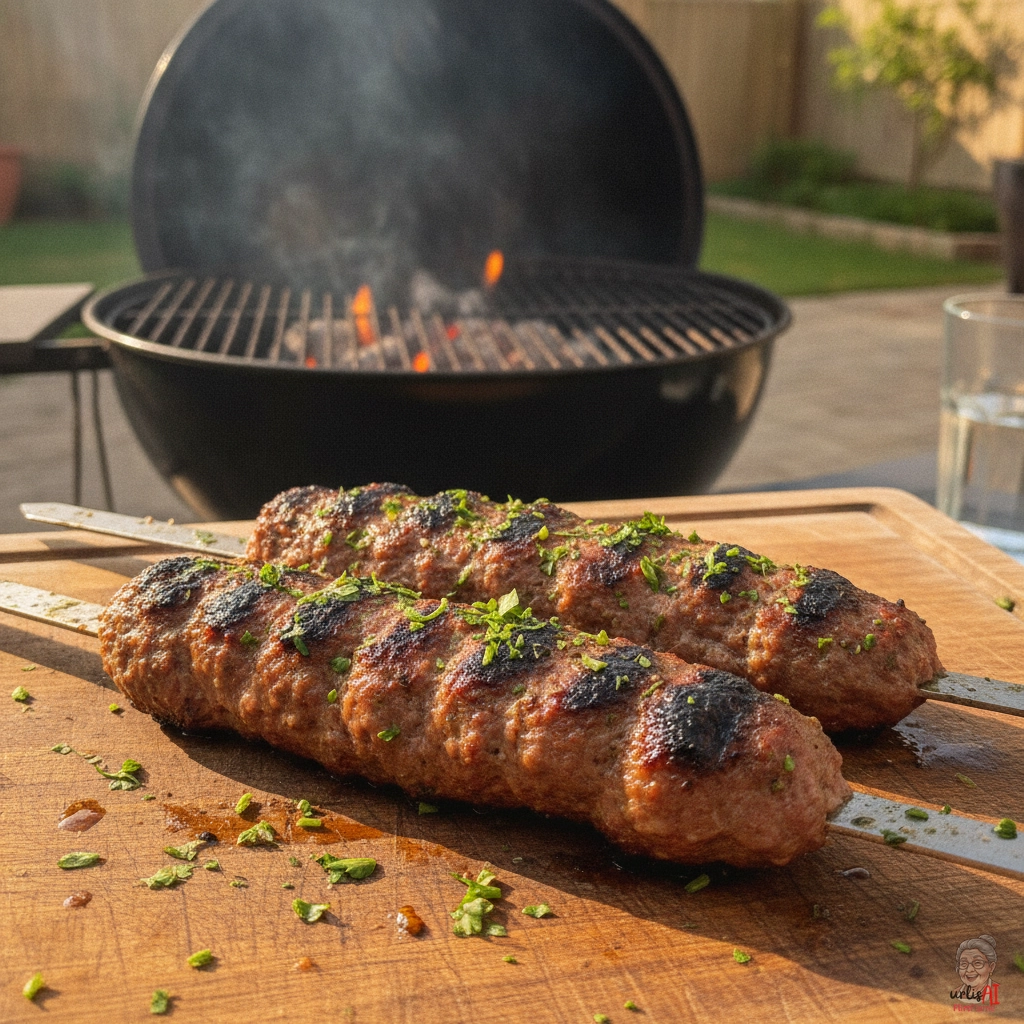 Rauchiger Levante Kebab — Kohlegrill