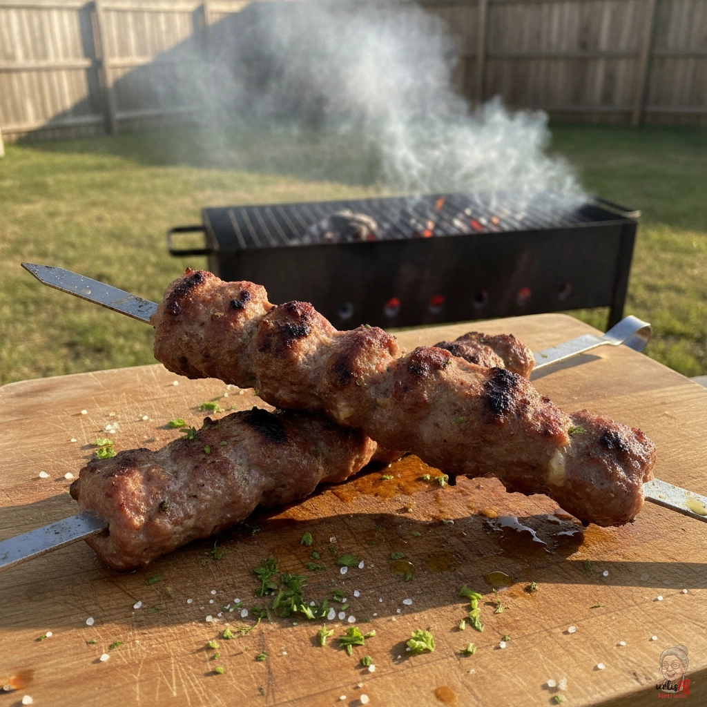 Rauchiger Lula Kebab — Kohlegrill