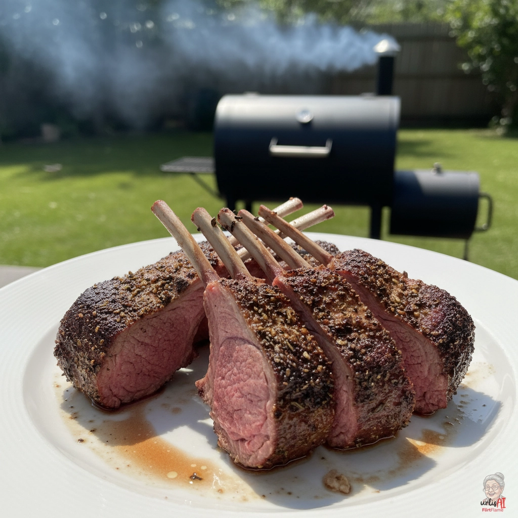 Rauchiger Thymianlamm — Smoker