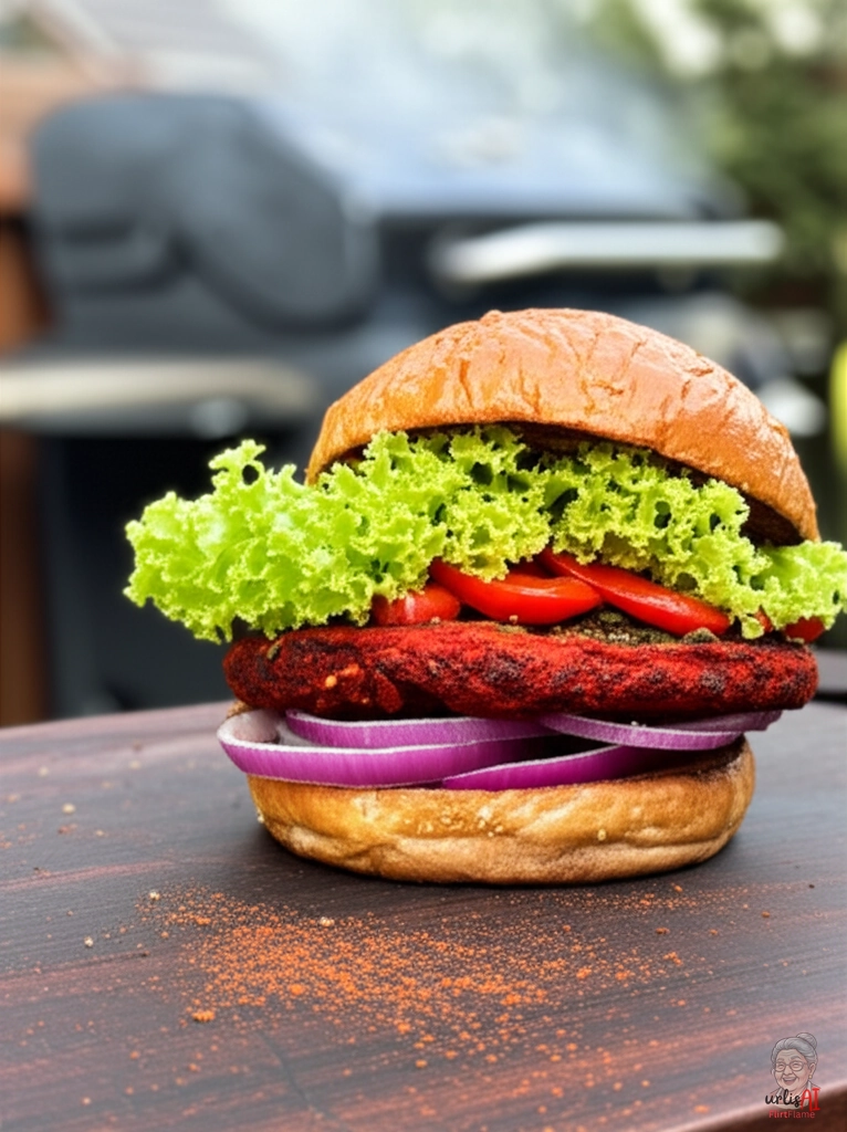 Rauchiges Erdfeuer — Gasgrill