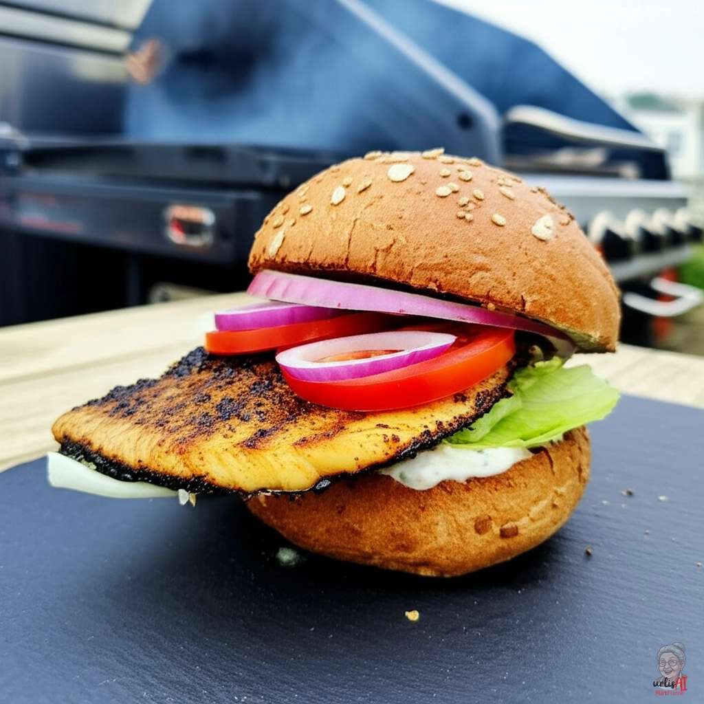 Rauchschleiers Glutwolke — Gasgrill
