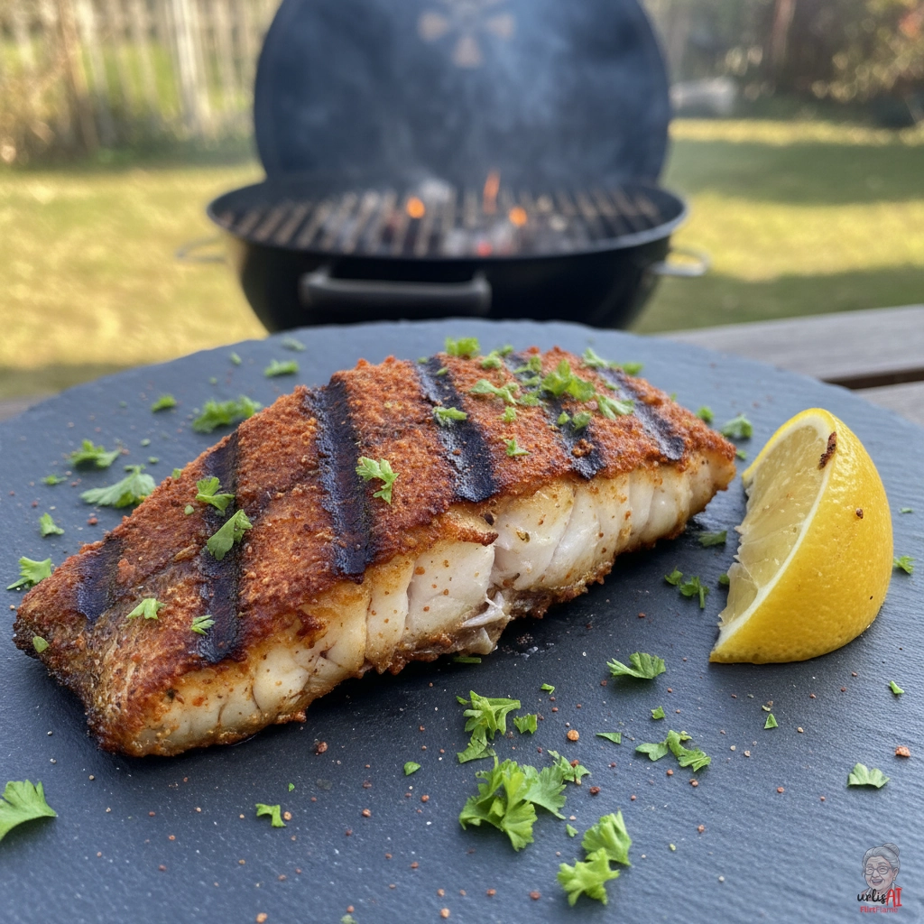 Rauchzauber Zander — Kohlegrill