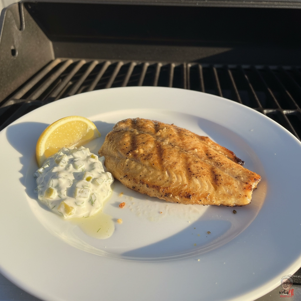 Remoulade Tilapiafilets — Gasgrill