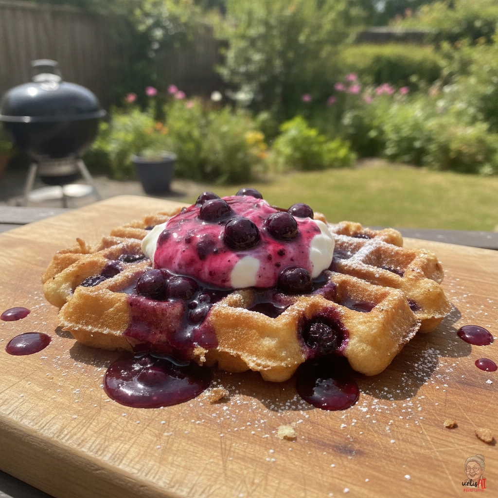 Reykjavik Skyr Waffel — Kohlegrill