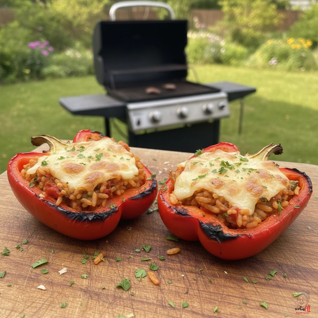 Rice Cheese Paprika — Gasgrill