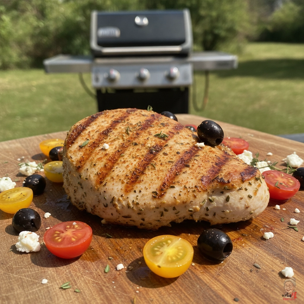 Riviera Putensteaks — Gasgrill