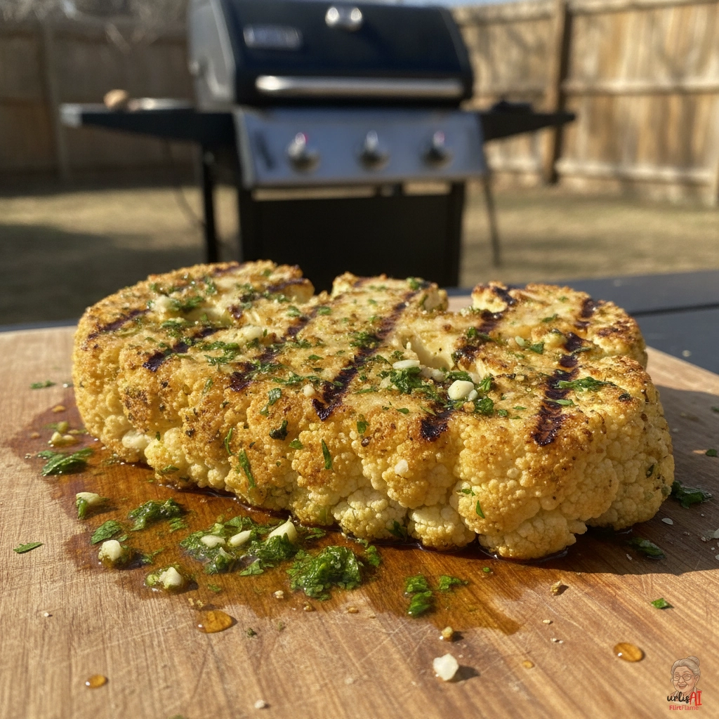 Roasted Blumenkohl — Gasgrill