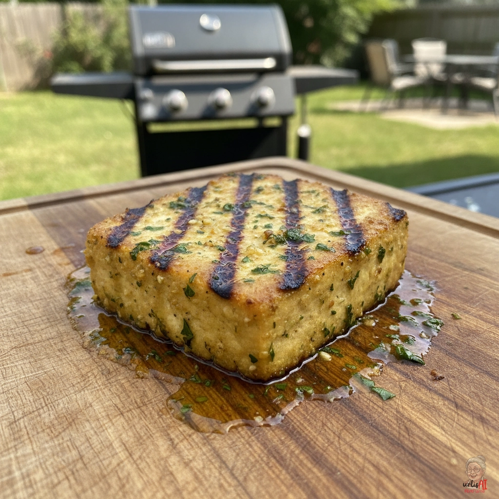 Roasted Tofu Steak — Gasgrill