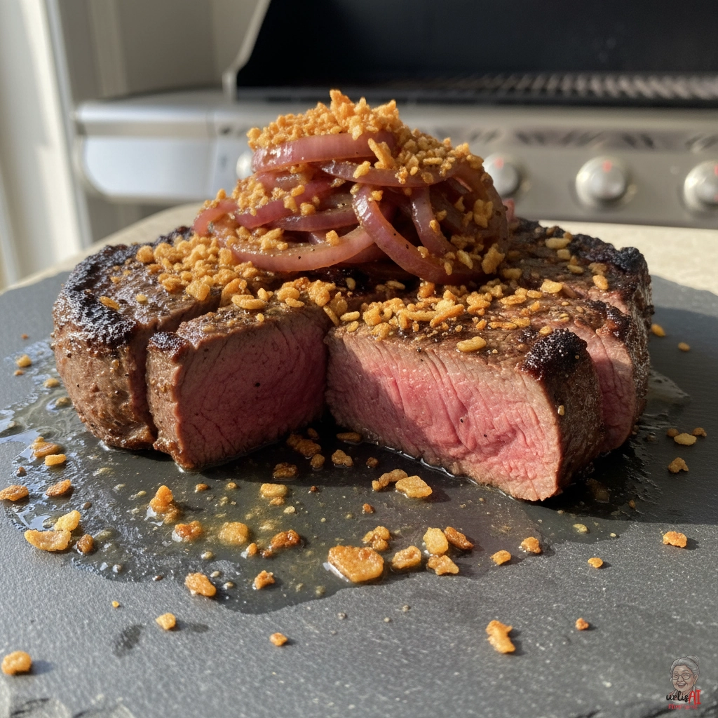 Röstzwiebel Rump — Gasgrill