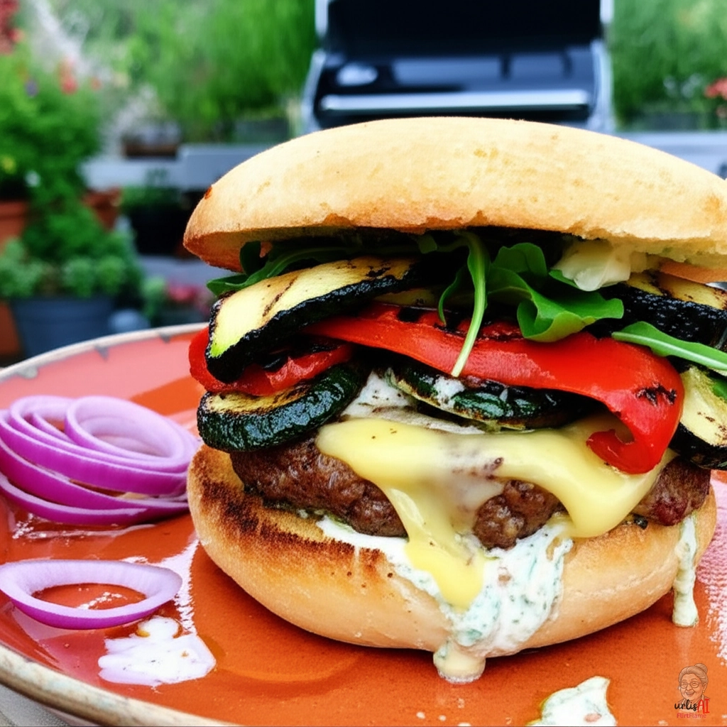 Roma Focaccia Burger — Gasgrill