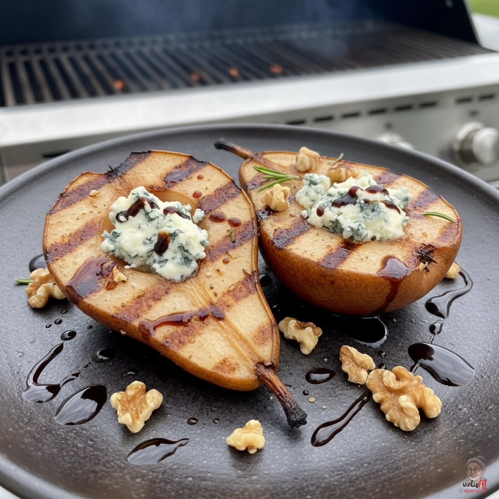 Roquefort Birne Deluxe — Gasgrill