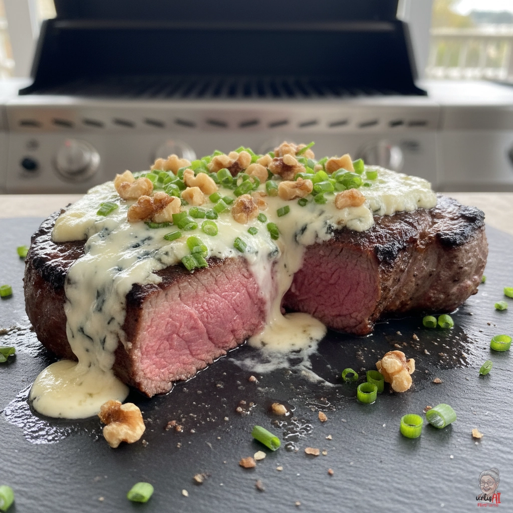 Roquefort Crème Ribeye — Gasgrill