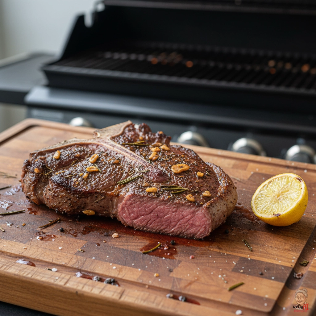 Rosemary Porterhouse — Gasgrill
