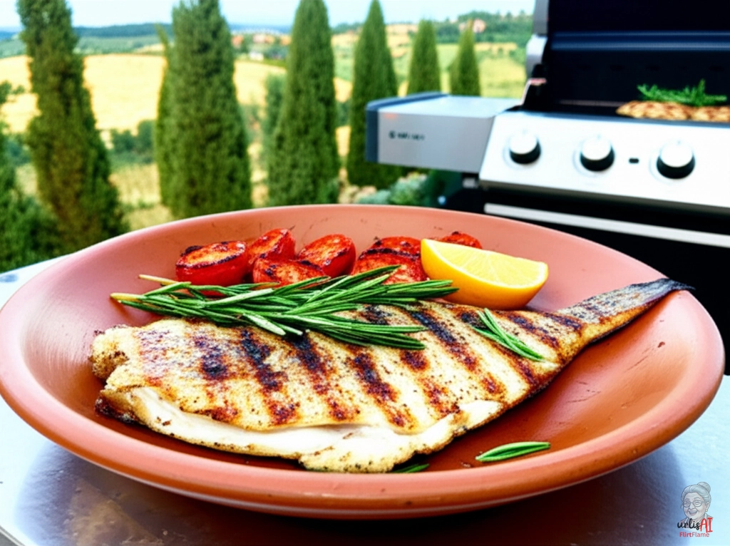 Rosmarin Dorade — Gasgrill