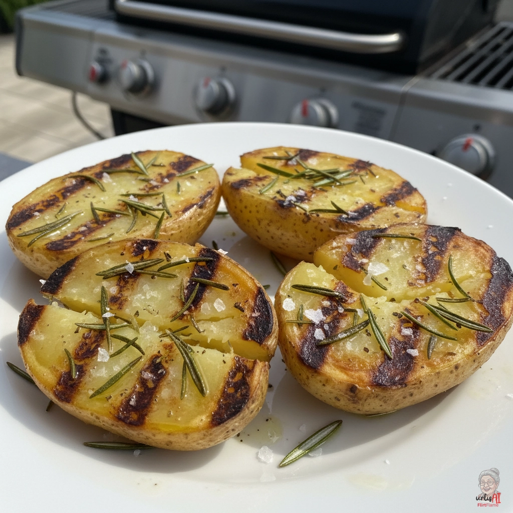 Rosmarin Grillkartoffeln — Gasgrill
