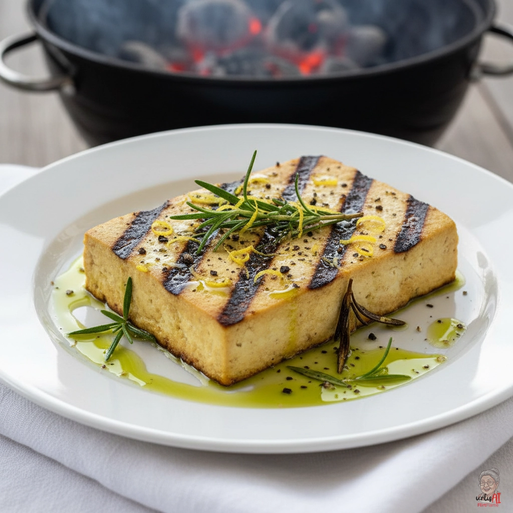 Rosmarin Tofu Toskana — Kohlegrill