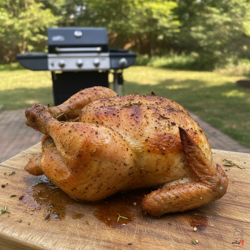 Rotisserie Poulet — Gasgrill