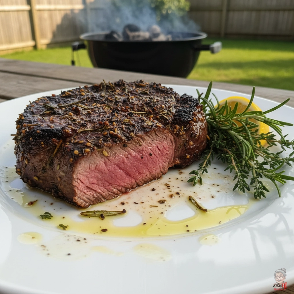 Rump Kräuter — Kohlegrill