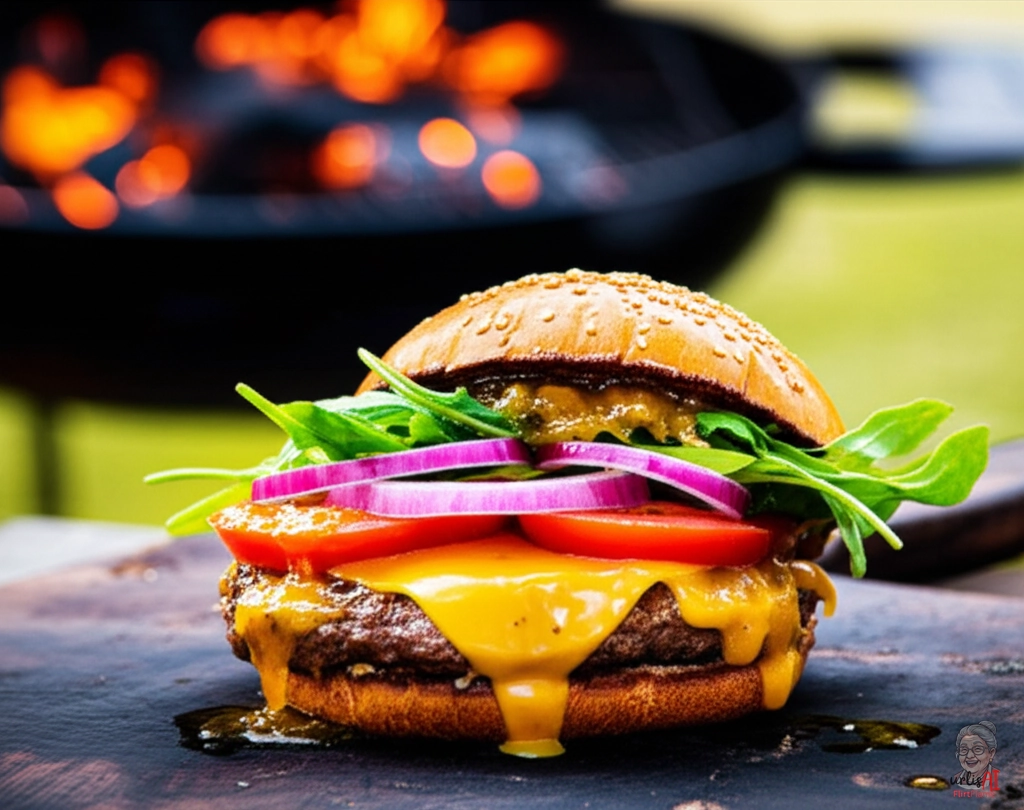 Safari Braai Burger — Kohlegrill
