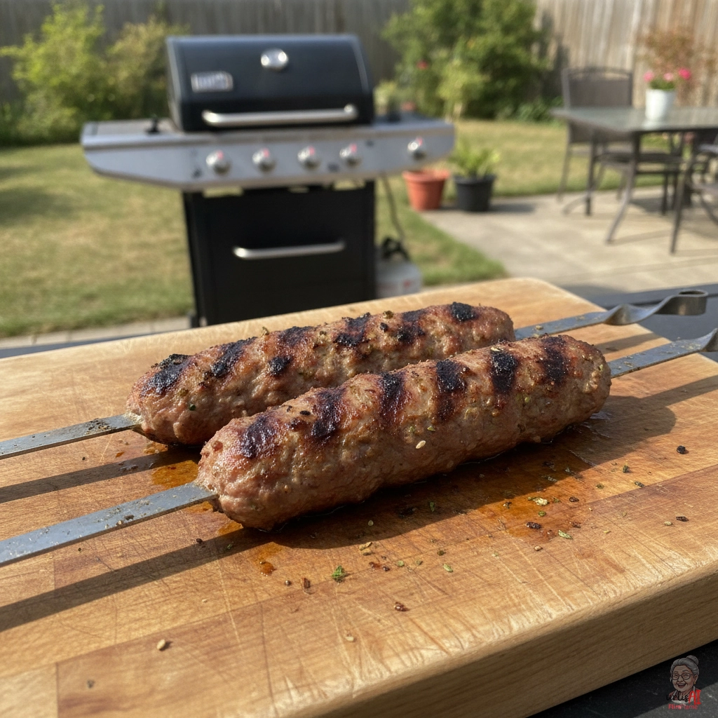 Saftiger Kebab — Gasgrill