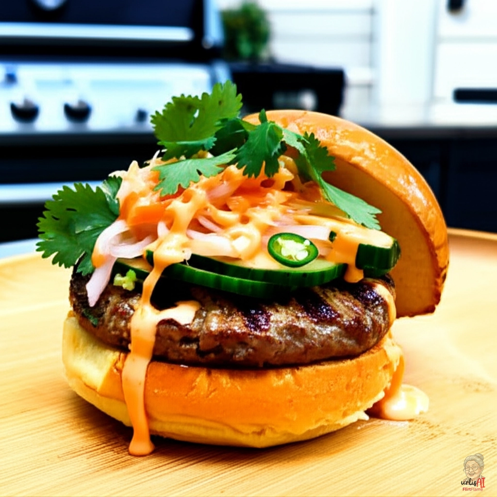 Saigon Burger — Gasgrill