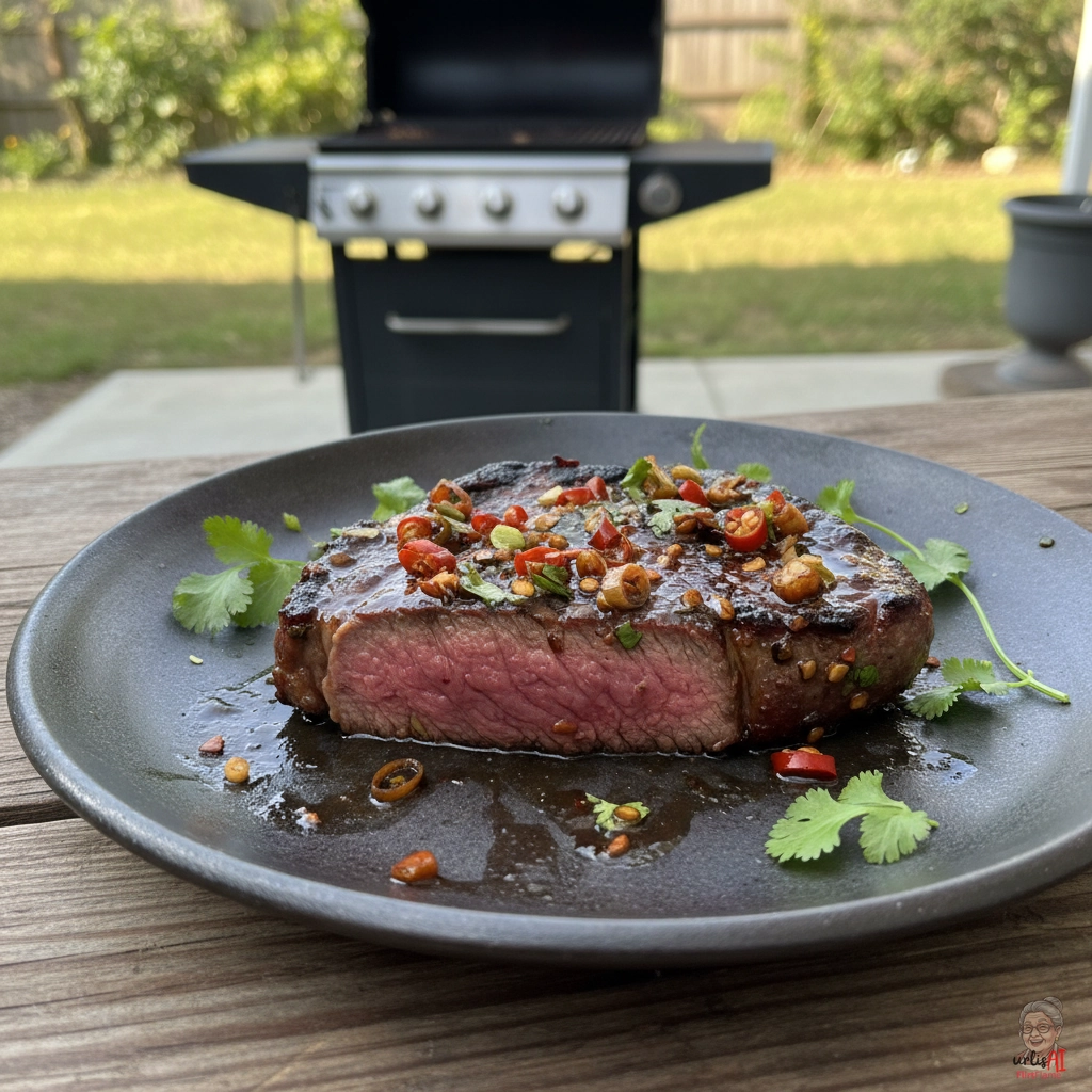 Saigon Chilisteak — Gasgrill
