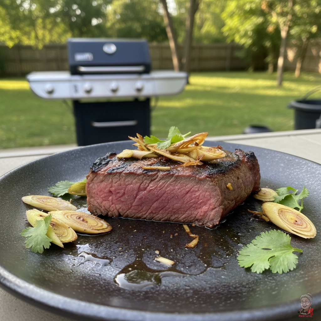 Saigon Zitronengrassteak — Gasgrill